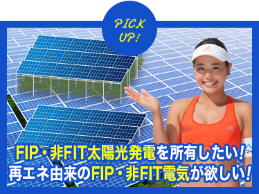PICK UP!発電した電気を自社で使う！！