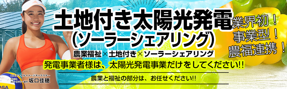 高利回り！！土地付き（投資型）太陽光発電エコスマプレミアム発電所-現在募集中物件はコチラ！！