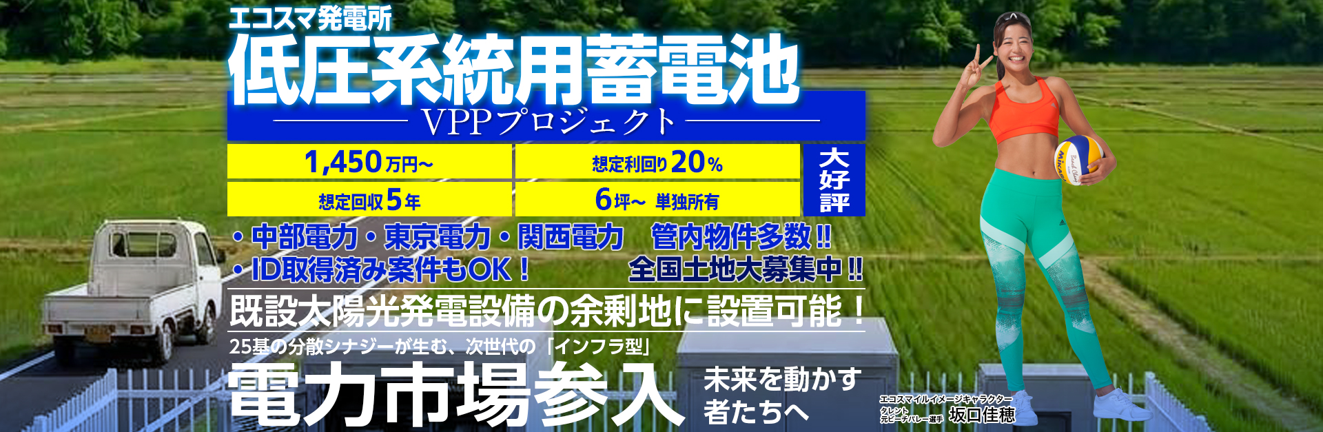 低圧系統用蓄電池VPPプロジェクト
